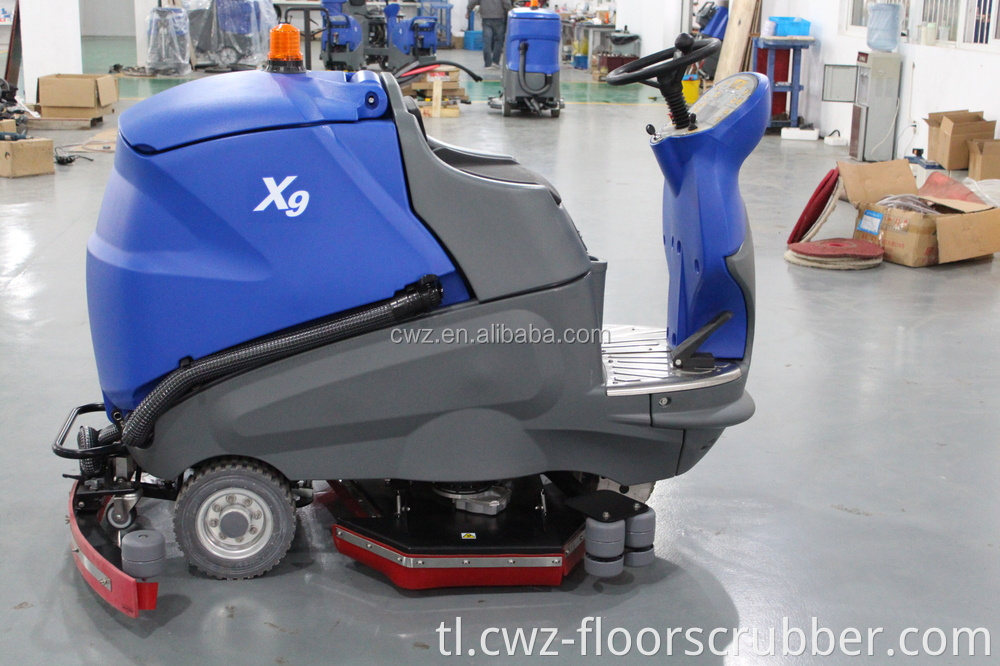 Hot selling battery charge ride sa floor scrubber dryer